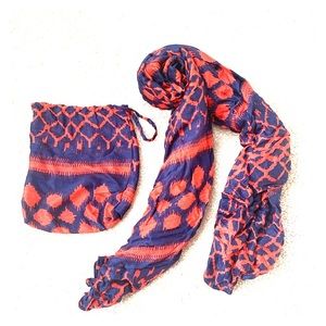 Stella & Dot Scarf/Wrap - Union Square pattern